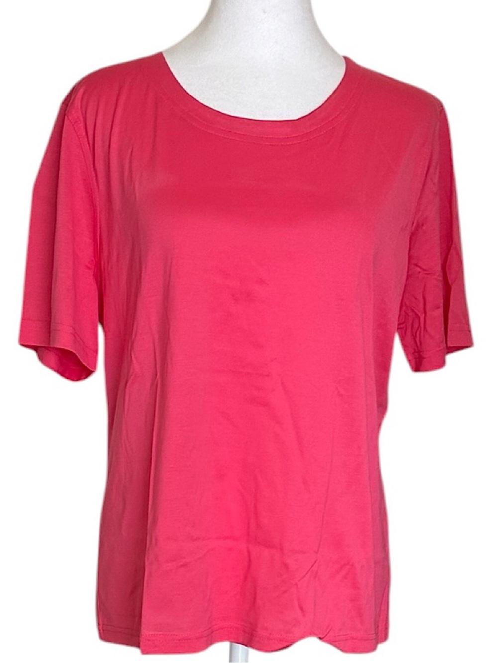 Brooks Brothers Women’s Size L Double Mercerized Performance Knit Top Pink